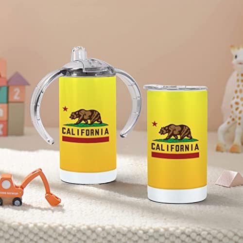 California Bear Sippy Cup - Калифорнийския Увеселителен Детски Sippy-Купа - Графичен Sippy-купа