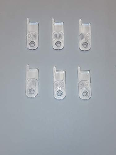 Защитен панел за тумблера Clear Toggle Switch Plate 6 Pack -Държи ключа за лампата за включен или изключен Защитава
