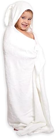 Бебешка хавлиена кърпа с качулка Фамилия Supi – Много Голямо кърпи за баня за деца с размер 45 x 35 см с качулка - Бебешки