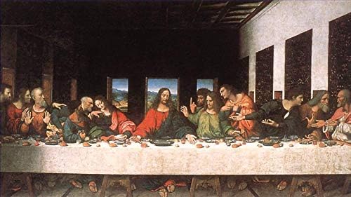 $80-$ 1500 Ръчно рисувани учители, Художествени академии - Тайната вечеря на Леонардо да Винчи Исус Христос Италианския