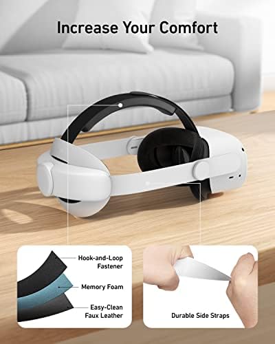 Корона Anker Starp е Съвместима с Oculus Quest 2, лесно превключване между виртуалната реалност, регулируем размер за употреба,