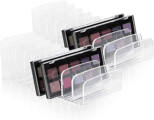Органайзер за Палитра Сенки за грим, 10 Слотове За съхранение на козметика (2 опаковки)