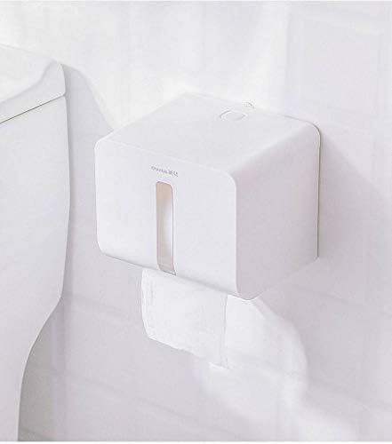 Държач за Тоалетна хартия FXBZA Монтиране на стена Поставка За Притежателя на Тоалетна Хартия Без Пробиване Кухня Хотел