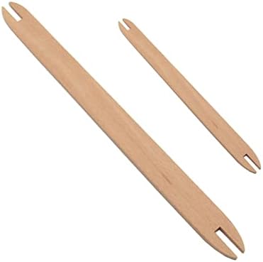2 Опаковане на Дървена Тъкачна Совалка Дървени Тъкачни Пръчки Инструменти за издигат за Трикотажни Diy