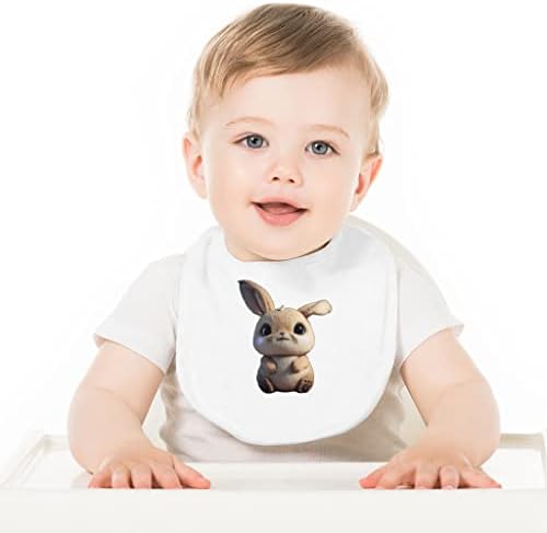 Сладки Плюшени Животни, Бебешки Лигавници - Графични Престилки За Хранене на Бебето - Забавни Престилки за хранене