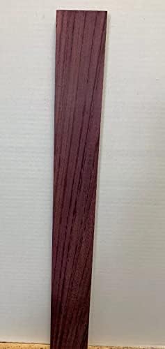 Нова 1/2 x 3 x 36Purpleheart Тънък Запас от дървен материал Дъски За Diy От Дърво Занаятите Wood Kit Комплект