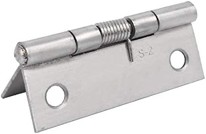 X-DREE Самозакрывающаяся Подпружиненная Вратата панти от неръждаема стомана с дължина 50 мм (неокисляемая от