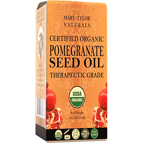 Органично масло от семена на нар Mary Tylor Naturals (4 унции), сертифицирано от Министерството на селското