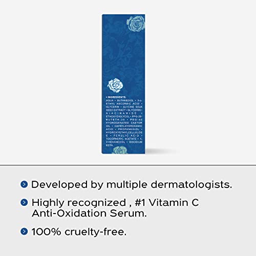 Антиоксидант серум с витамин С (P10S) | Предпазва кожата с мощни антиоксиданти | Лъчисти кожа | Задължителна ежедневна