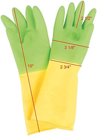 2 Чифта детски ръкавици от латекс, каучук за еднократна употреба - Отлично съотношение между цена и качество! за