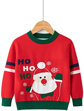 yolsun/ Детски Грозен Коледен Пуловер За Момчета И Момичета, Забавен Детски Коледен Пуловер, Hoody, Топли Зимни Дрехи
