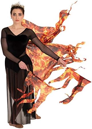 Жена Танцово рокля с дълъг ръкав в Обертке за тяло (P1237) -Black -XS