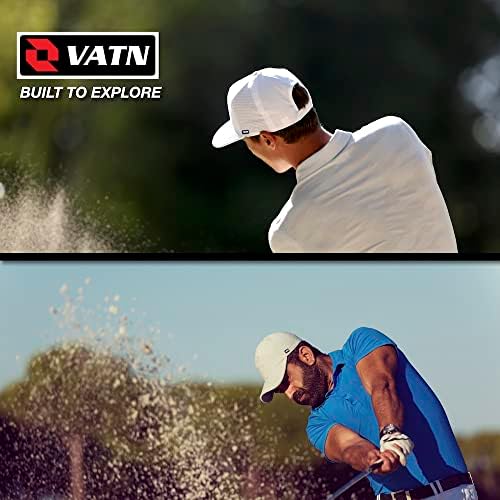 VATN Hydrax, бейзболна шапка с Извит полета, Водоустойчив бейзболна шапка за мъже и Жени - За работа, голф, фитнес, разходки,