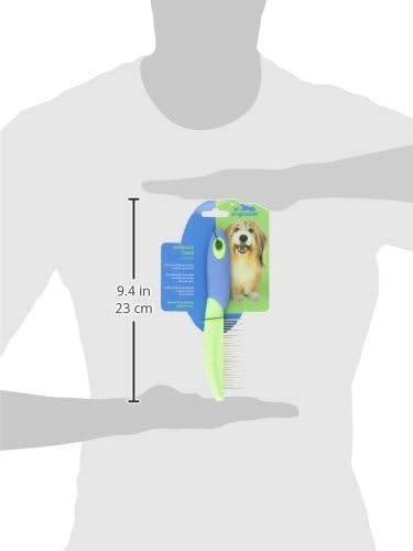 гребените с дръжка за грума — Лесни за използване гребени, за да се грижи за кучета - Комбинирана четка за