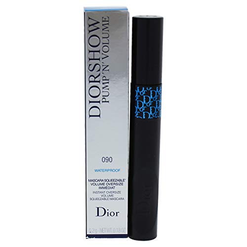 Водоустойчива спирала за Christian Dior Diorshow Pump (N) Volume - 090 Черна женска спирала за мигли Помпа 0,18 грама