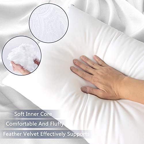Възглавници за сън HIMOON, 2 опаковки, Определени с Охлаждащи възглавници стандартен размер от 2 части, Калъф от Микрофибър
