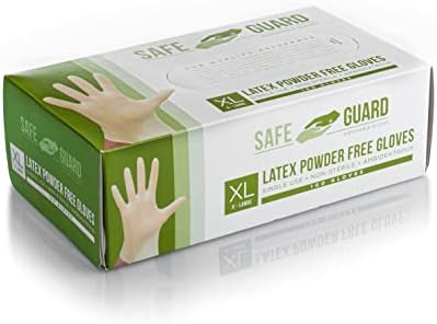 ЗАЩИТНИ ръкавици без латексного на прах, по-Големи, количество 100 броя (опаковка от 1 броя)