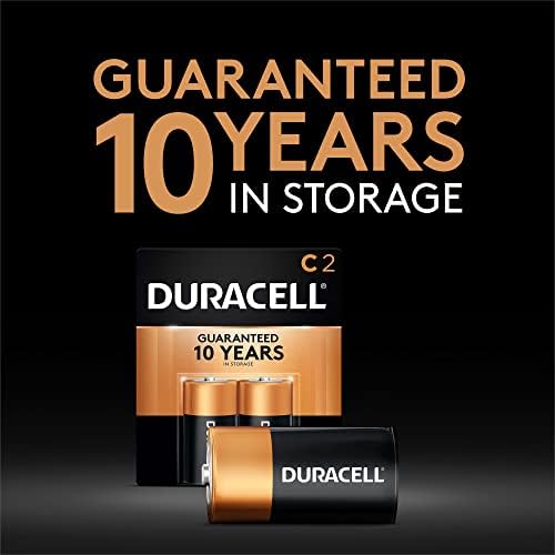 Duracell Copper Top C Алкални батерии Duracell Coppertop C 1,5 Волта по 2 Всяка
