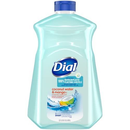 Комплект за пълнене на течен сапун за ръце Dial, Coconut Mango, 52 течни унции (1 опаковка)
