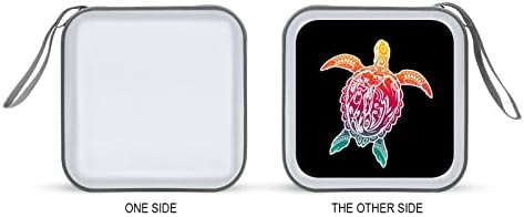 Хавайски Honu Sea Turtle CD Калъф Модерен Пластмасов Портфейл Титуляр За Съхранение Чанта Органайзер за Кола у Дома