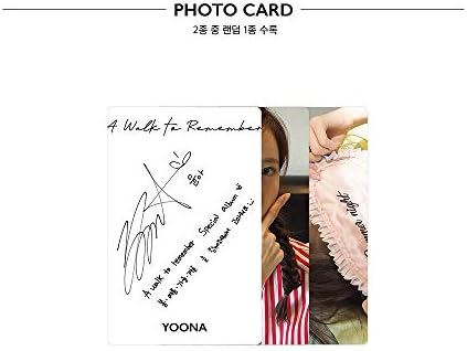 YOONA СНСД гърлс Generation - Разходка с памет (специален албум) - Албум + допълнителен набор от фотокарточек