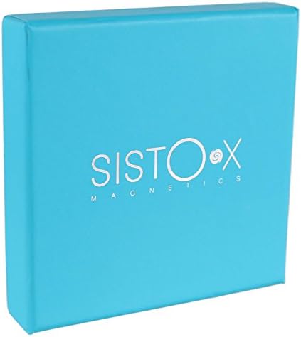 Магнитен мед гривна SISTO-X с плаващи с кристали и хромирани елементи от Sisto-X® Bracelet Health 6 Магнити