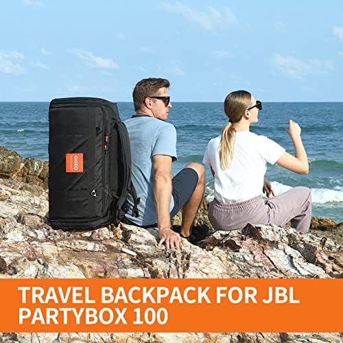 Чанта за динамика, здрав калъф за носене, съвместим със серия от JBL Party Box, Преносима чанта за носене на високоговорители,
