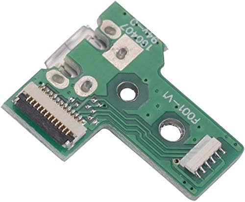 Резервни части за ремонт на eXtremeRate USB Порт За Зареждане на Зарядно Гнездо Смяна на Платка на 12-Пинов Гъвкав Кабел
