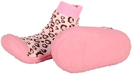 Чехли Skidders за малки момичета - Нескользящие Чехли-Носочки За домашни обувки, Обувки (Размер: 12-24 м)