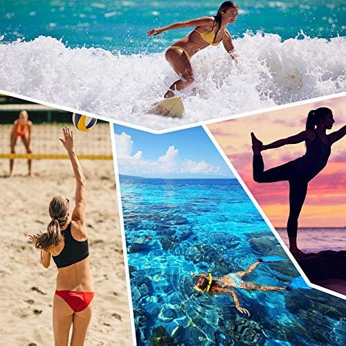 Водна обувки VOARYISA за жени и Мъже, Бързосъхнеща Плажни обувки за плуване, за практикуване на Сърф за открито, Йога, Знамето