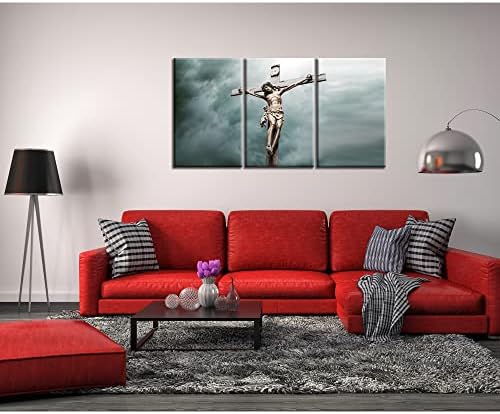 Исус Разпъването на Стенно Изкуство на Исус Христос на Кръста Стенен Декор Исус Христос Картина на Платно HD Печатни