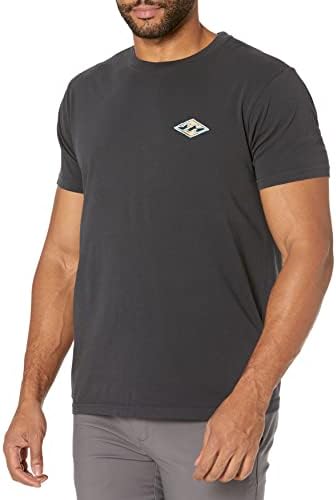 Мъжки t-shirt Премиум-клас с Графичен логото на Billabong, Промытая Вълна, С Къс ръкав Премиум-клас