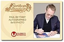 Пол Беттани Остави автограф на снимки Рицарски приказка с Размери 8 × 10