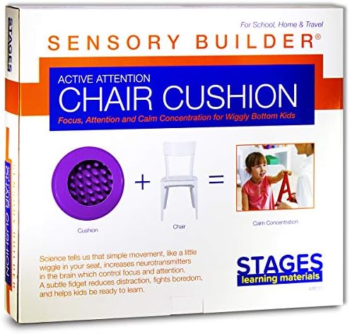 Stages Обучение Sensory Builder Class Набор от 10 Възглавници за активното внимание за детска седалка с една вълнообразна дъно