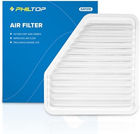 Въздушен филтър на двигателя PHILTOP, замяна за Camry, Corolla, RAV4, Matrix, Venza, Avalon, tC, xB, ES350, въздушен филтър