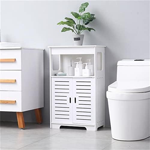CXDTBH Шкаф за съхранение в банята, PVC С двойна врата, с двойно управление на 80, Висока степен на водоустойчивост,