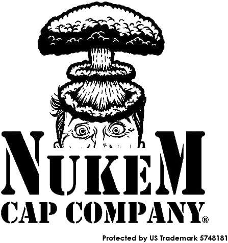 Компанията Nukem Cap Company - Съветник Camp Crystal Lake Хелоуин Реколта Шапка на шофьор на камион е В ретро Стил