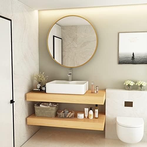 Набор от тоалетни принадлежности FIFOR за баня, Тоалетка с огледало за баня под мивката, Стенен шкаф за съхранение