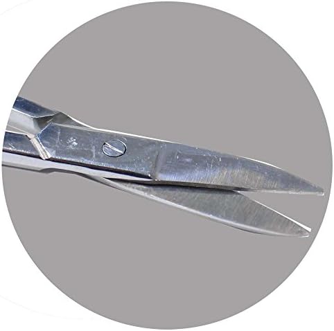Ножици за директни нокти ToolUSA 3 ½ със златна дръжка: SC-96351-Z02 : (Опаковка от 2 ножици)