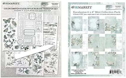 49 и Пазарен набиране - Примерен цвят: Эвкалиптовая Хартиена опаковка с размери 6 х 8 инча + 6 х 8 рубли