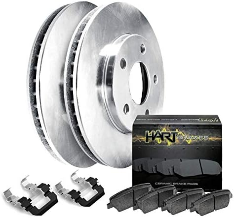 Комплект предните спирачки и ротори Hart Brakes |размерът на Предните спирачни накладки | Спирачни ротори и подложки | Керамични