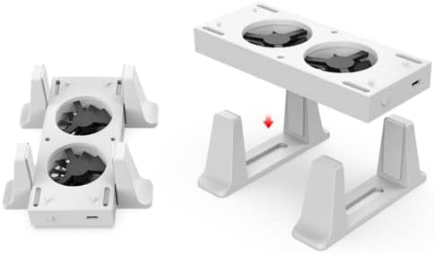 Поставка за вертикални охладителни вентилатори ZOAONWKS за конзолата Xbox Серия S Xbox Smart Series S Fan Cooler,