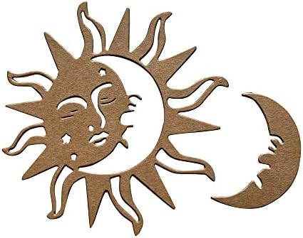 Щанци за рязане на Слънцето и Луната и Слънцето Метални Печати за направи си САМ Scrapbooking Фотоалбум Производство
