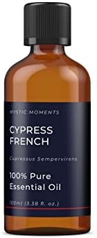 Mystic Moments | Етерично масло от Кипарис Френския 100 мл - Чистото Натурално масло за обектите, смеси за Ароматерапия