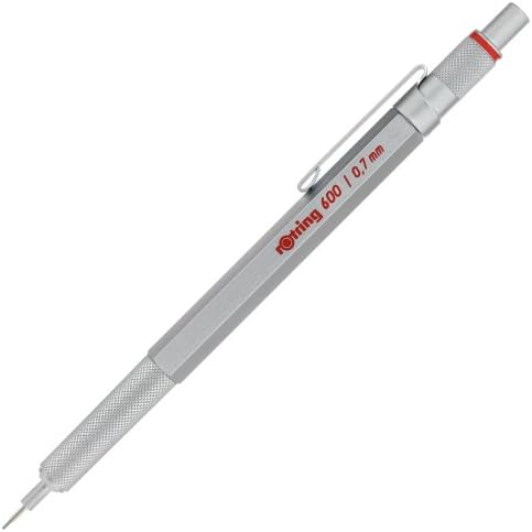 Механичен молив Rotring серия 600, 0,7 мм, Черен корпус (502607)