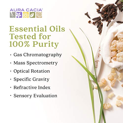 Aura Cacia - Чисто Етерично масло от Чаено дърво | 0,5 ет. унция. | - Сертифицирана чистота