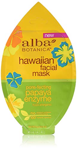 Натурална Хавайски Маска За лице Alba Botanica с Ензим папая, почистващ Порите, 0,3 Грама