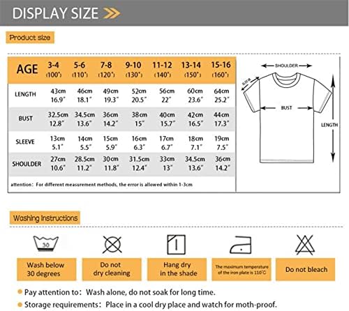 Тениски Големи Размери от 3 до 16 Години за Момичета и момчета, Летни Модни Спортни Тениски с Къс ръкав за училище, Горна дреха