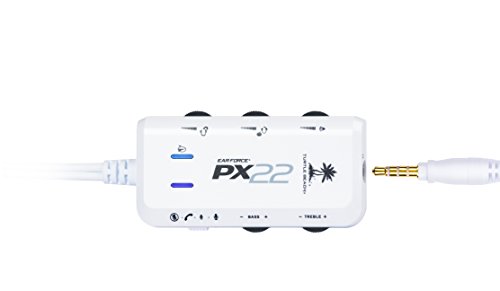 Turtle Beach Ear Force PX22 - Универсална детска слушалки с усилване на звука - PS3, Xbox 360 - Бял