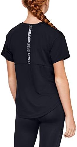 Тениска с къс ръкав Under Armour за момичета HeatGear Armour